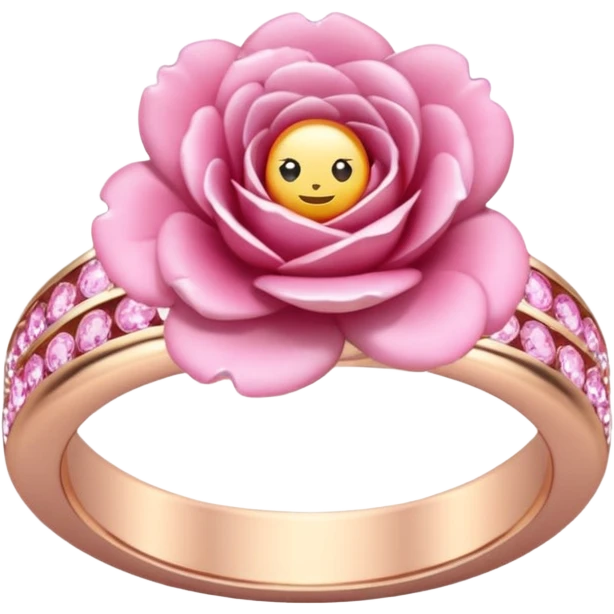 anel japones rosa emoji