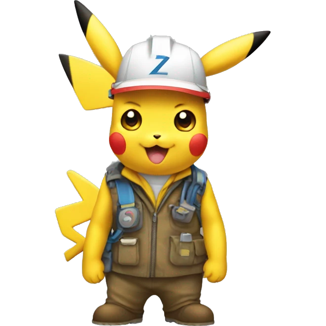 Pikachu ingeniero emoji