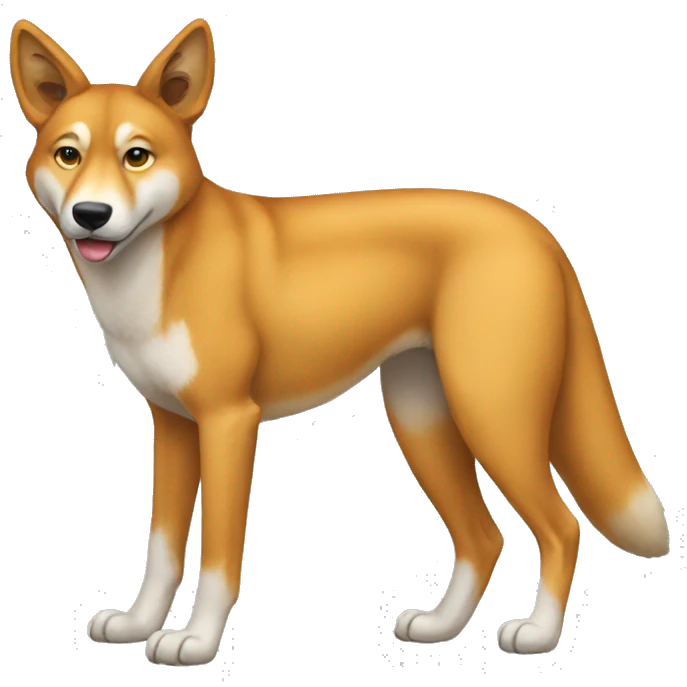 Dingo Full Body emoji