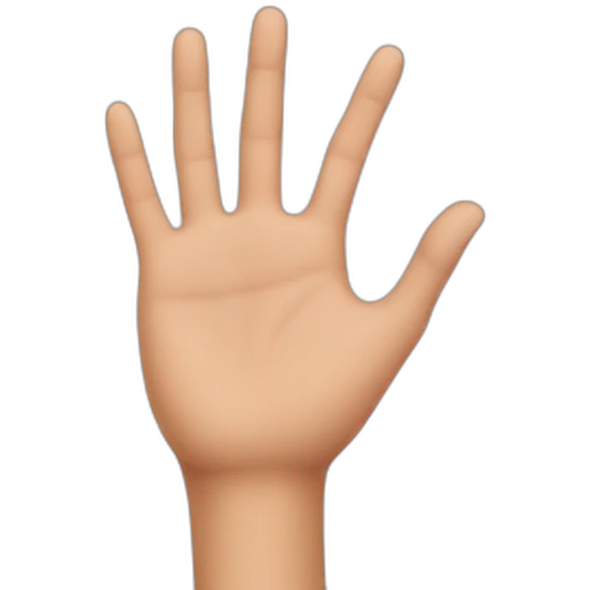 joueuse hand emoji