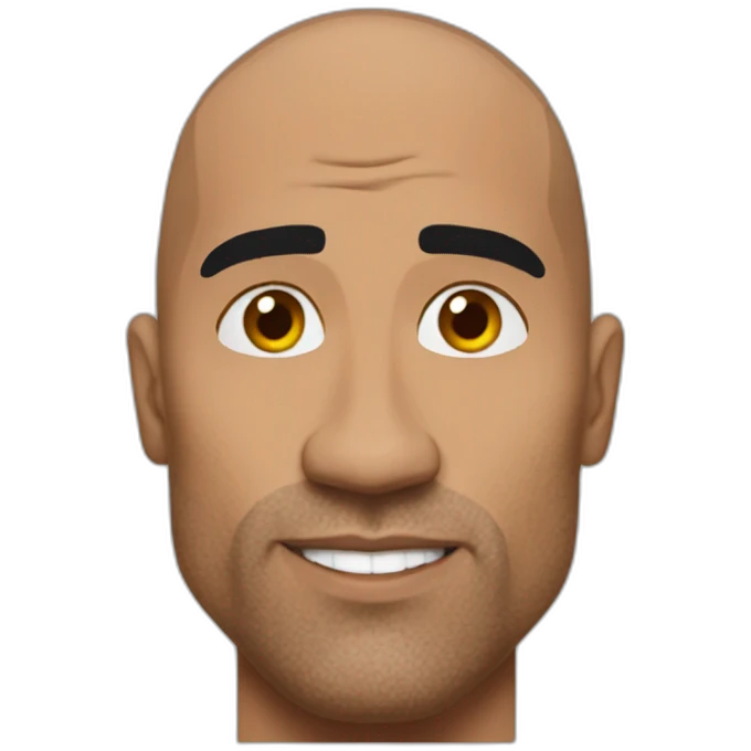 The rock sourcils en l’air emoji