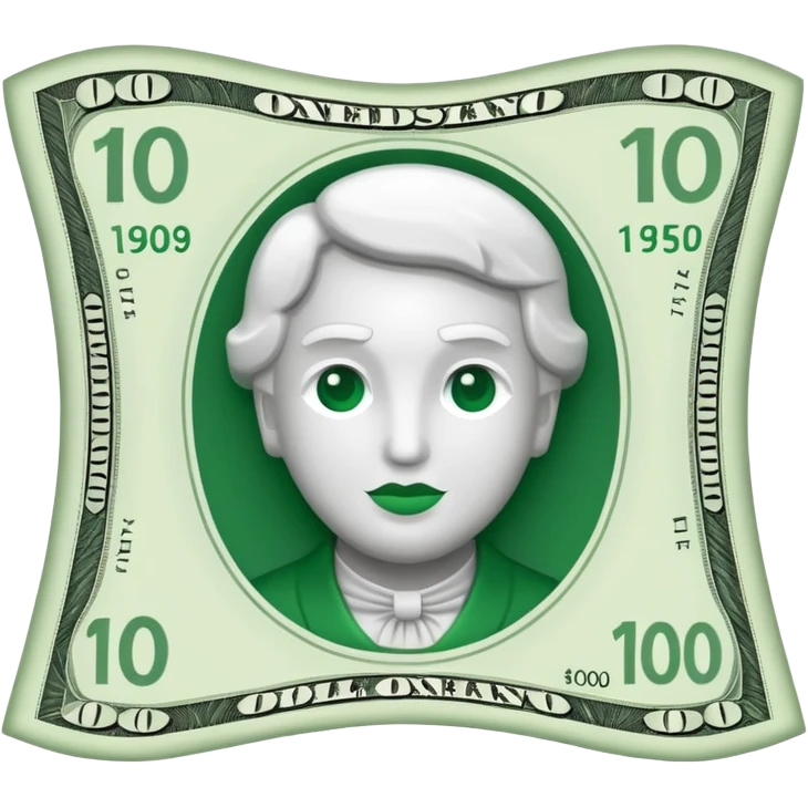 $100 bill emoji