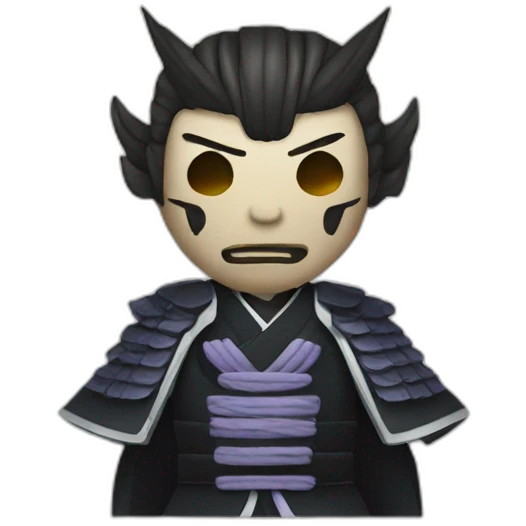 suit oni samurai emoji