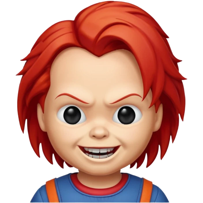Un emojin de chuky emoji