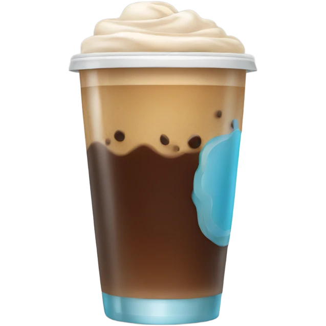 Ice coffee  emoji