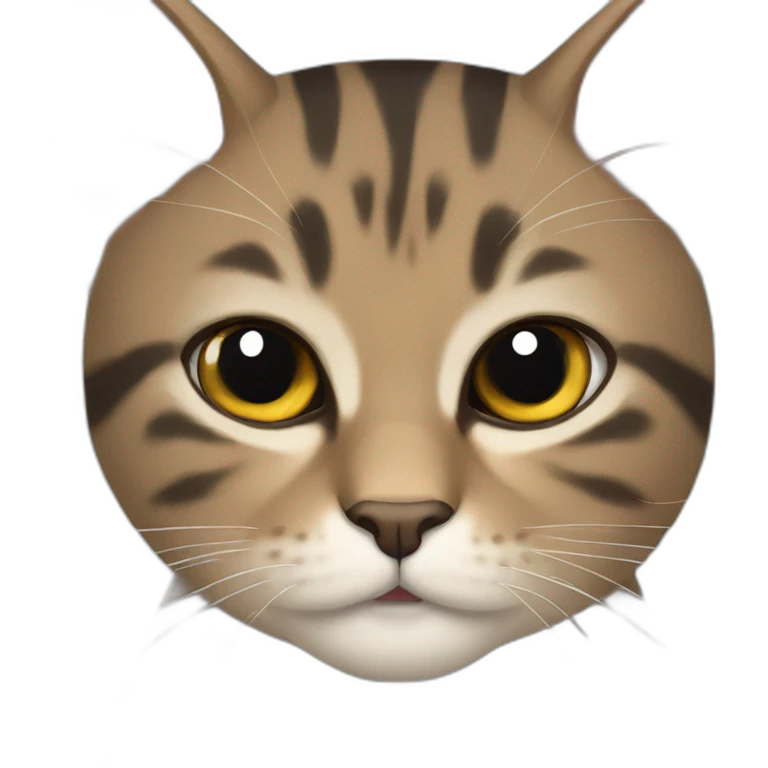 Gato con lazo emoji