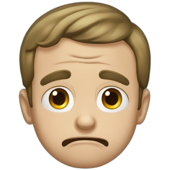 Emmanuel Macron crying emoji