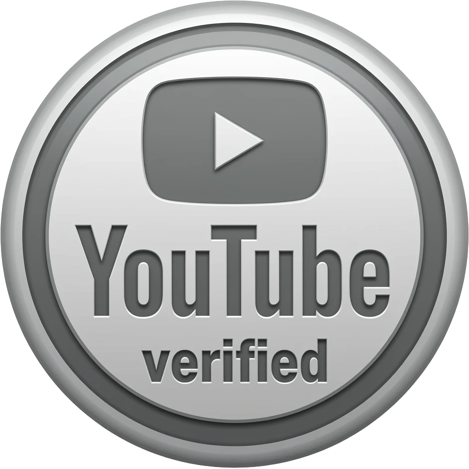 Verified emoji for youtube make it grey emoji