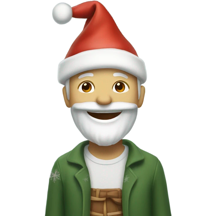 happy christmas emoji