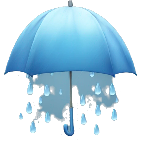 Rain emoji