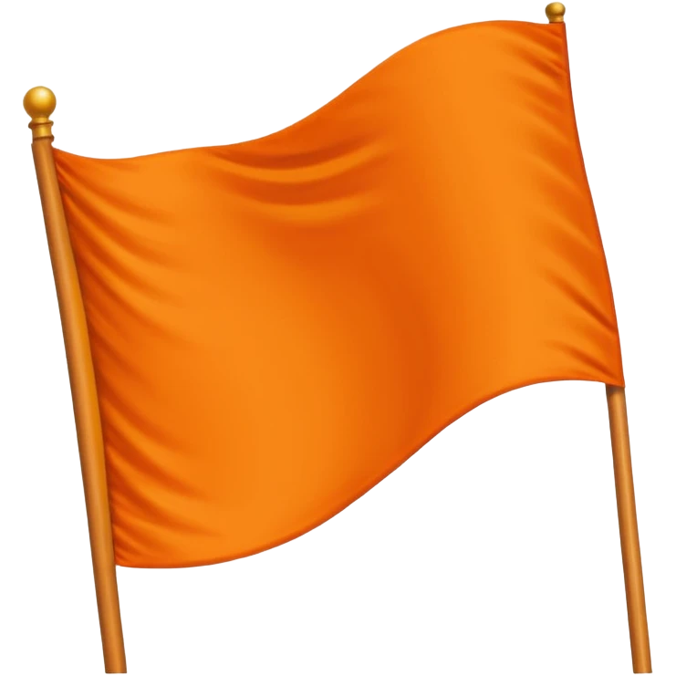 Orange flag emoji