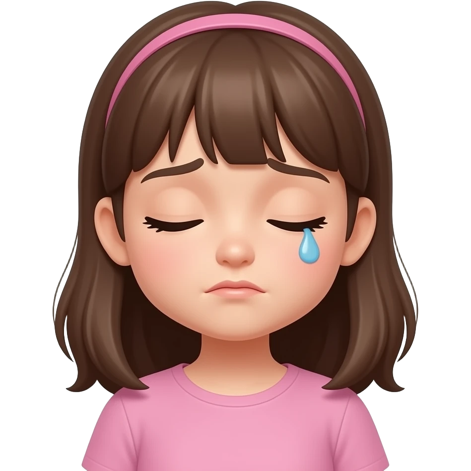 iPhone emoji Girl so tired and sleepy emoji