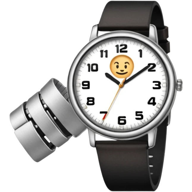 a watch person emoji