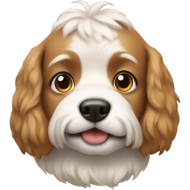 Dog with valle emoji