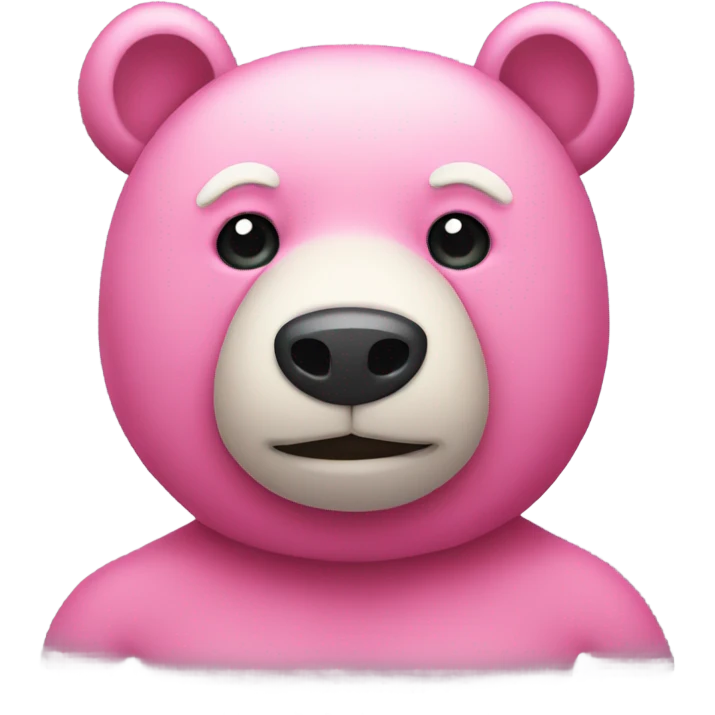 pink bear emoji