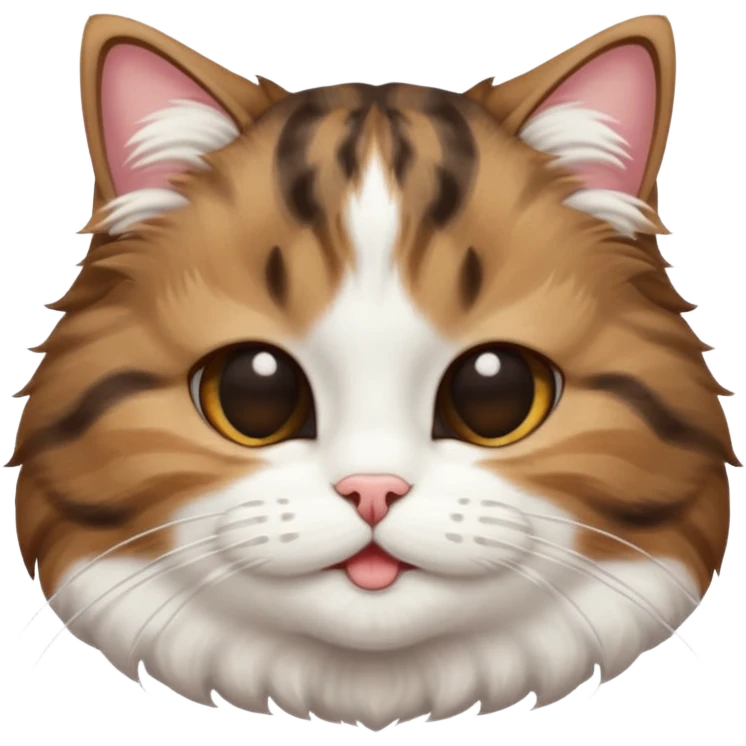 dark brown tabby and white cat in funny positions upside down with eyes closed emoji