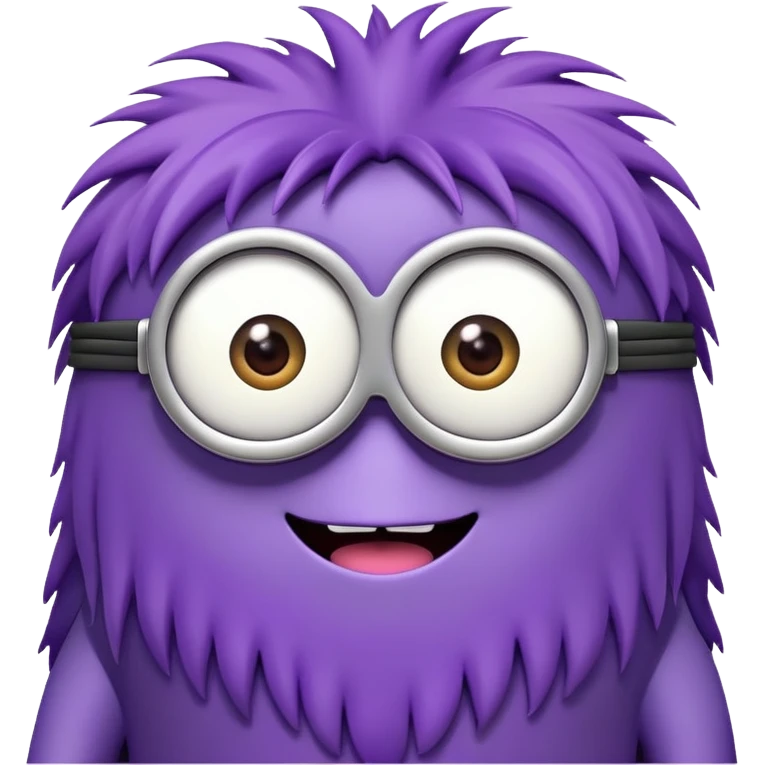 Minion morado emoji