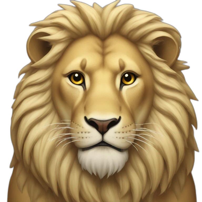 the liberal lion emoji