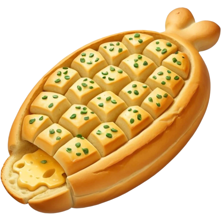 a space ship, except it is garlic bread emoji