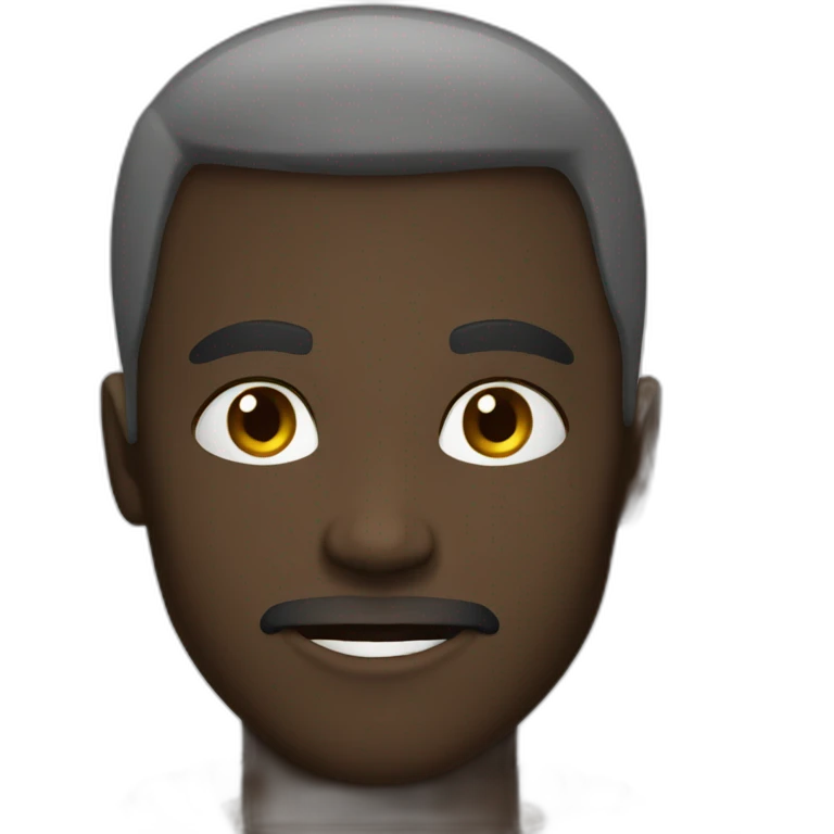 Black soul emoji