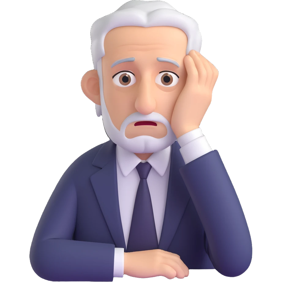 Jewish CEO with 0 money emoji
