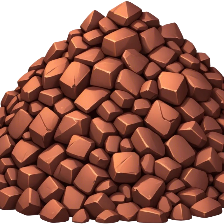 pile of iron ore emoji