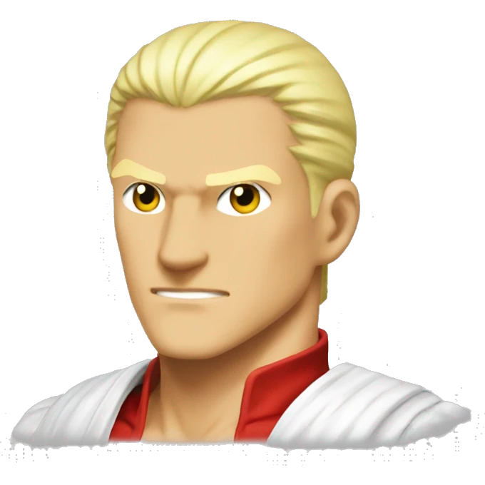 geese howard from the king of fighters serie emoji