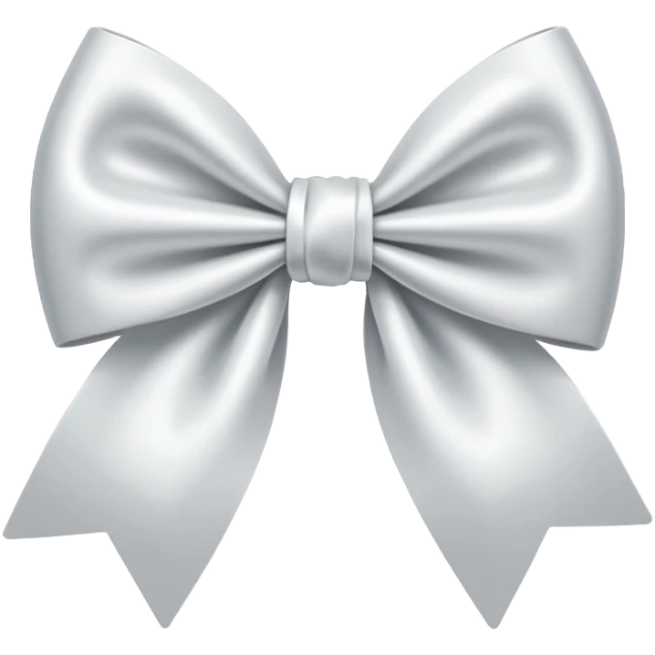 White Bowemoji emoji