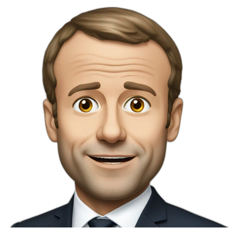 Emmanuel Macron emoji