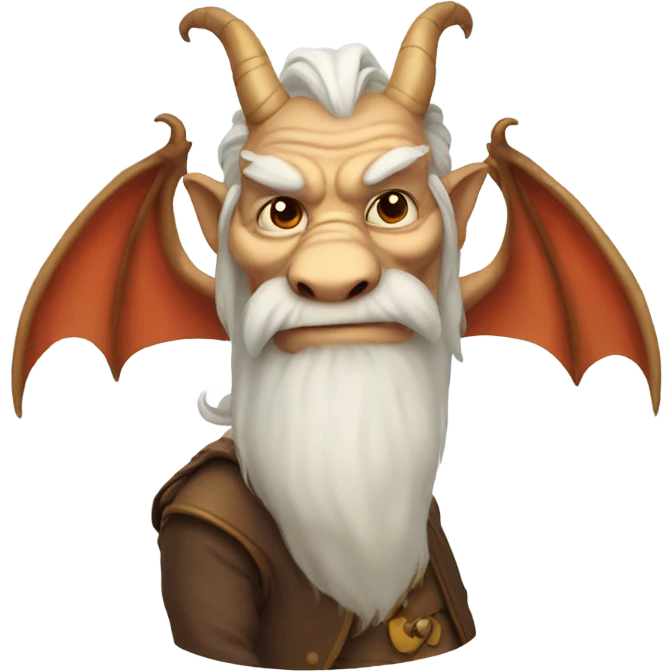 elderly dragon emoji