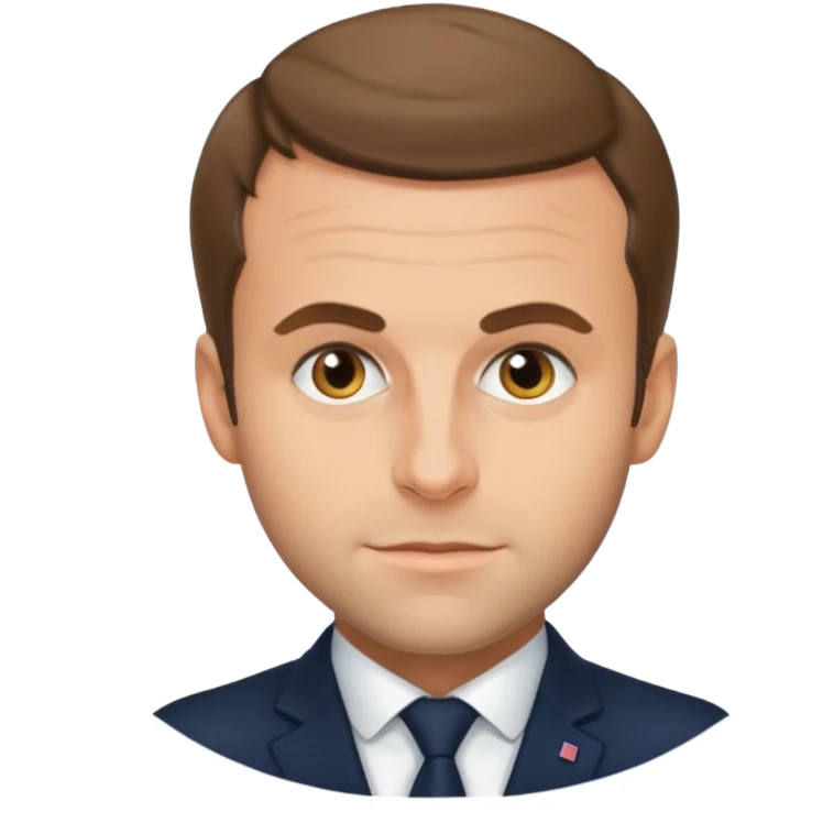 Emanuel Macron emoji