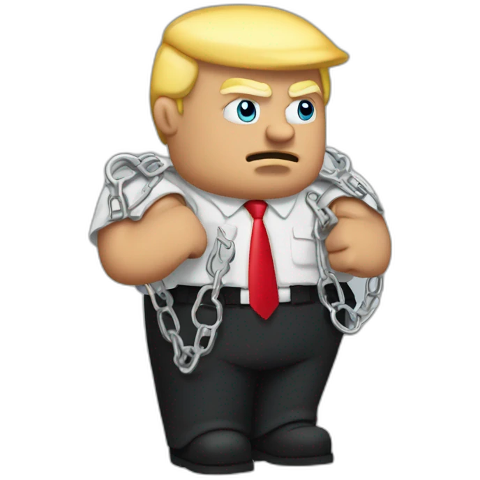 trump-in-handcuffs emoji