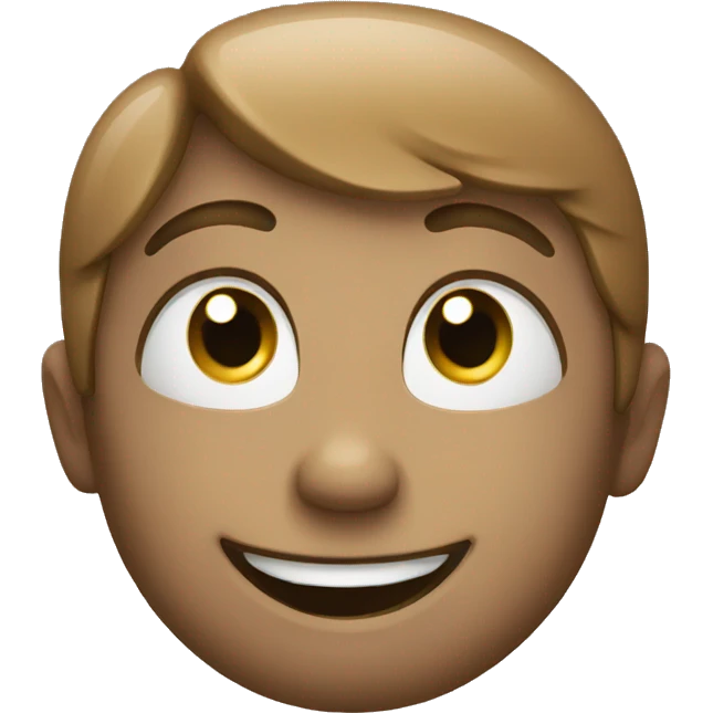 Happy face emoji