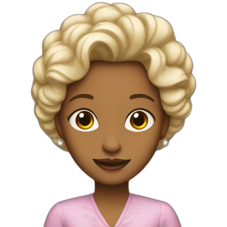 Famous lady emoji
