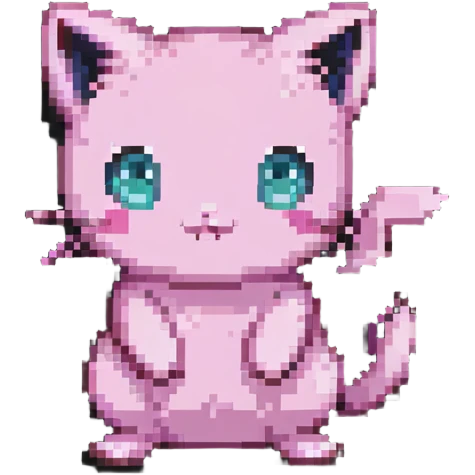 cute pink Mew Pokemon emoji