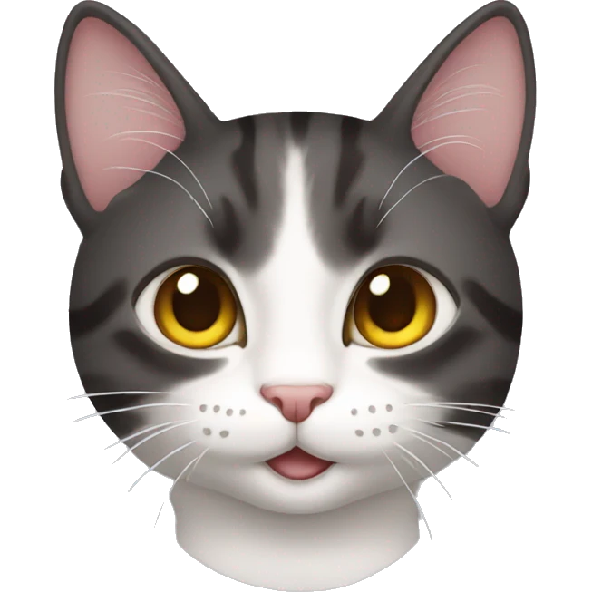 Cat smile emoji