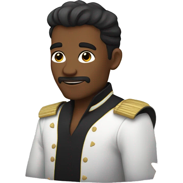 Corzón negro con estrellas emoji