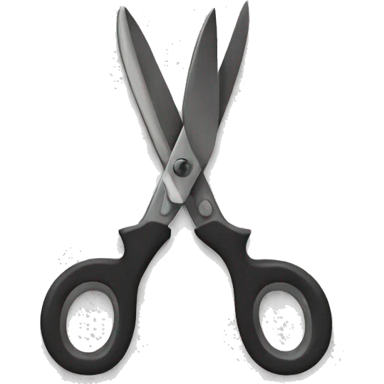 Two scissors emoji
