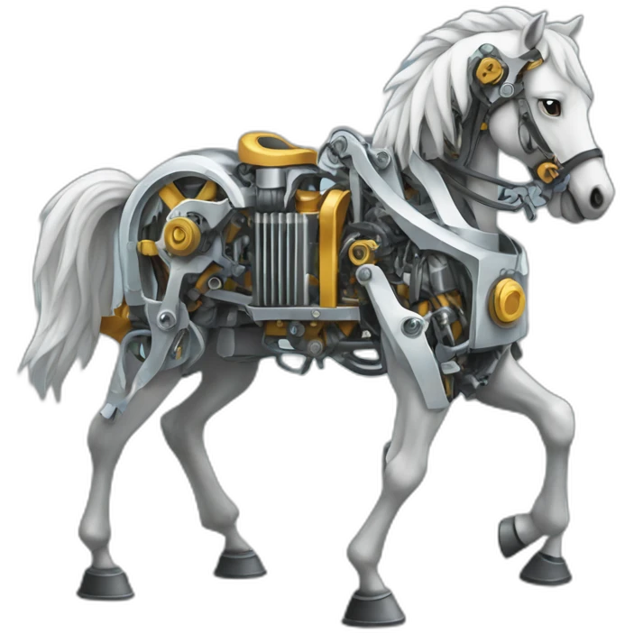 Mechanical Engineering horse emoji
