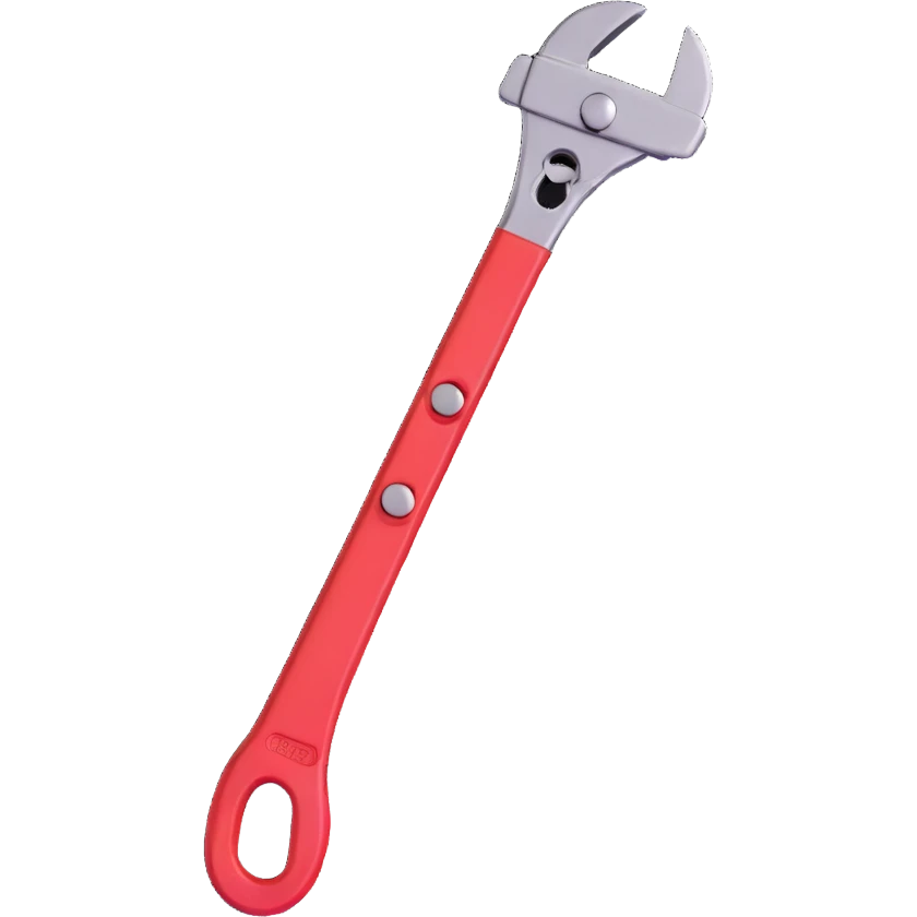 adjustable wrench emoji