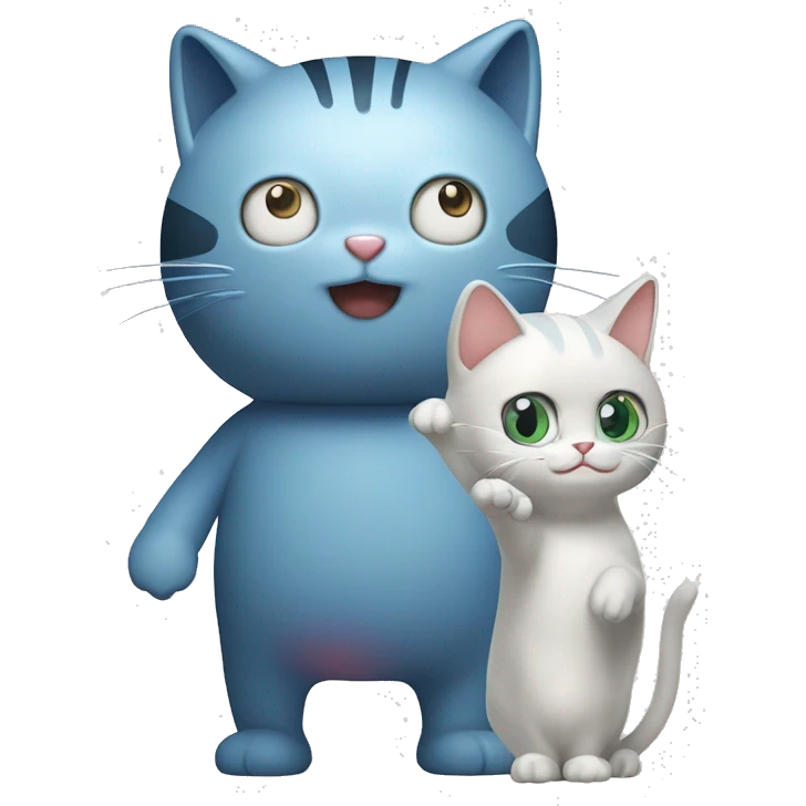 Doraemon meets Schrodinger's Cat emoji