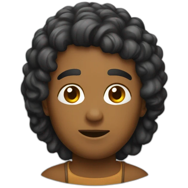 written Bom dia emoji