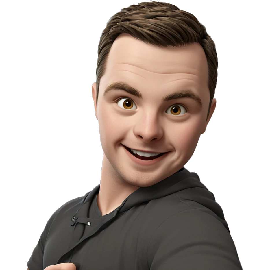 happy boy in casual shirt emoji