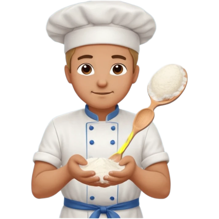Chef kneading dough


 emoji
