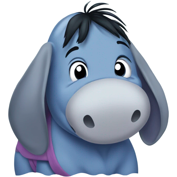 Cute Eeyore  emoji