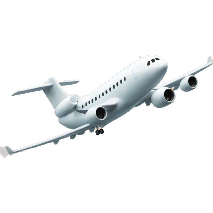 plane flying into the two tours emoji
