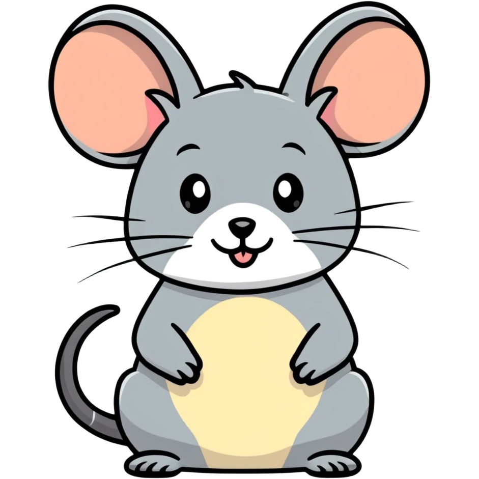Ratita panzona penosa  emoji
