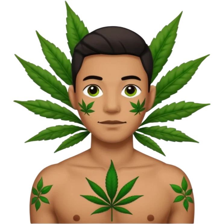 twitch black MrRunNGun weed emoji