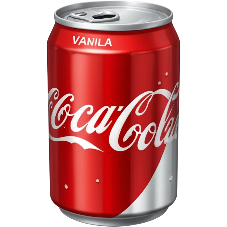 Create a can of coca cola vanilla emoji
