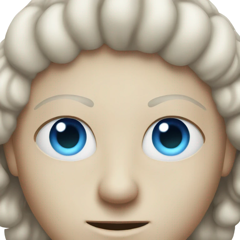 white person with third eye open emoji